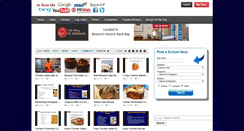 Desktop Screenshot of justfoodrecipes.com